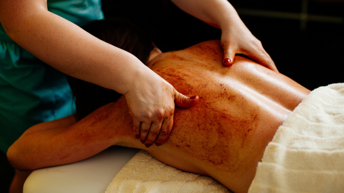 Massage With Body Scrub