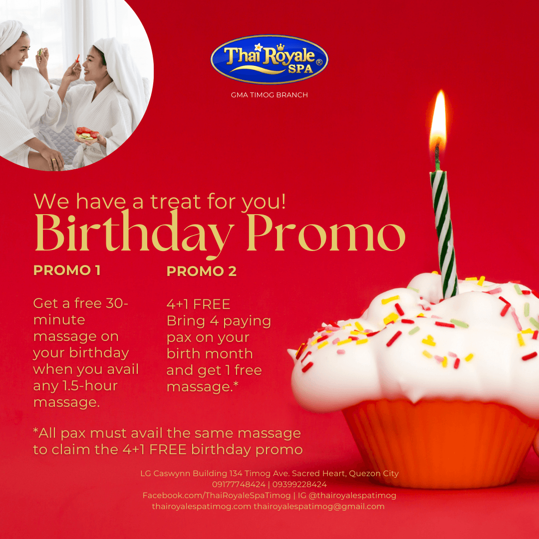 BIRTHDAY PROMO BIRTHDAY PROMO